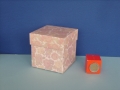 Foto di RD 11 - Scatolina cm. 10x10x8 - fiorata