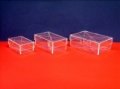 A 81 Set 3 Scatoline Plexiglass Rettangolari