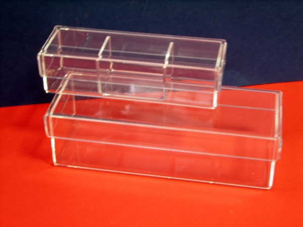 STOCK 10 PEZZI Scatola in plexiglass portaconfetti rettangolare 056I