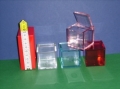 A 12 Scatoline Plex 4,5x4,5x4,5 -  Colori Vari