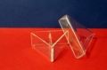A 55 Scatolina Triangolare Plexiglass con Divisorio 7x3 (LM 2061)