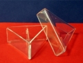 A 57 Scatolina Triangolare Plexiglass con Divisorio 11x5 (LM 2063)