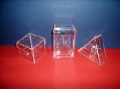 A 86 Set 3 Scatole Plexiglass Formato Vario Medie