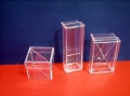 A 87 Set 3 Scatole Plexiglass Formati Vari Misura Grande